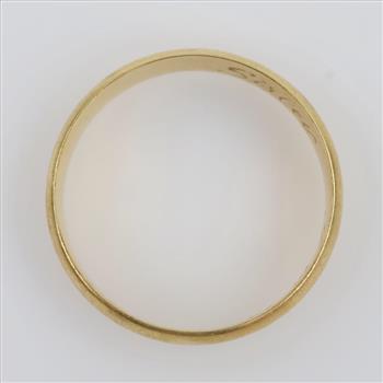 18kt Gold Band