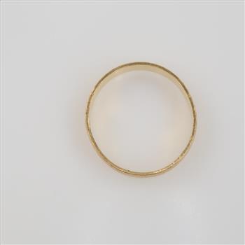 18kt Gold Band