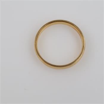 18kt Gold Band