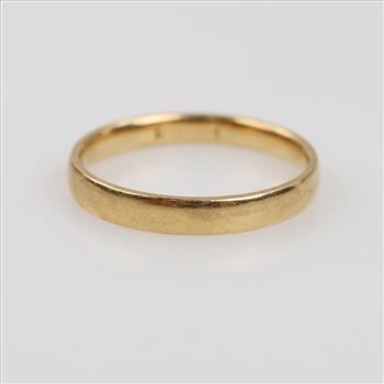 18kt Gold Band