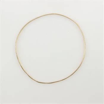 18kt Gold Bangle Bracelet