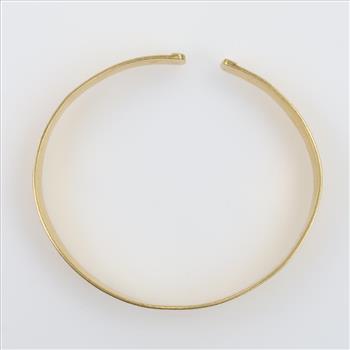 18kt Gold Bangle Bracelet