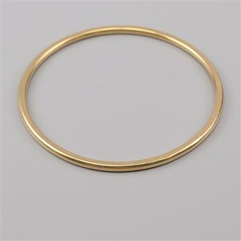 18kt Gold Bangle Bracelet