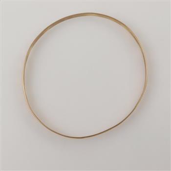 18kt Gold Bangle Bracelet