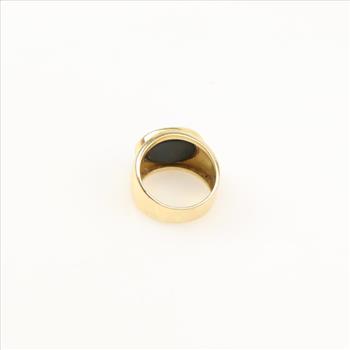 18kt Gold Blood Stone Ring