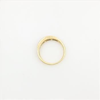 18kt Gold Blue Stone Ring