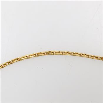 18kt Gold Cable Bracelet