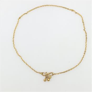 18kt Gold Cable Bracelet