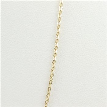 18kt Gold Cable Necklace