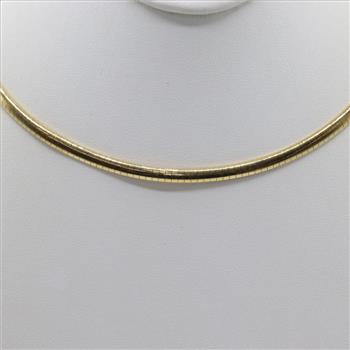 18kt Gold Cocoon Chain Necklace