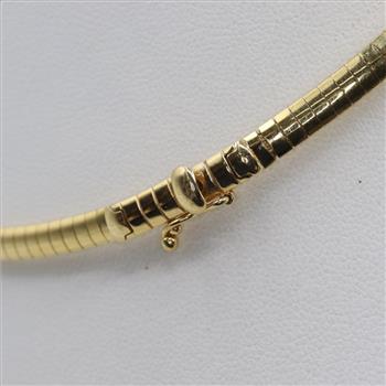 18kt Gold Cocoon Chain Necklace