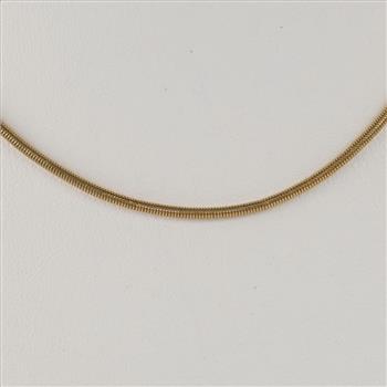 18kt Gold Cocoon Chain Necklace