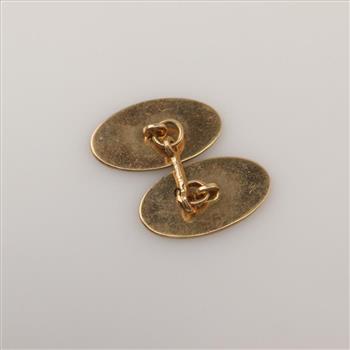 18kt Gold Cufflink