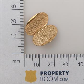 18kt Gold Cufflink