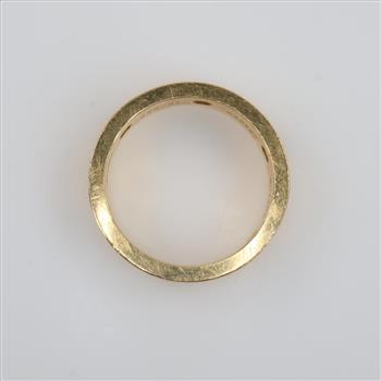 18kt Gold Diamond Band