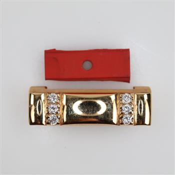 18kt Gold Diamond Jewelry Piece