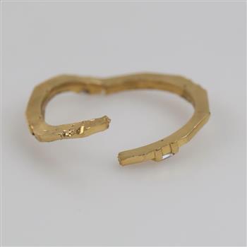 18kt Gold Diamond Piece