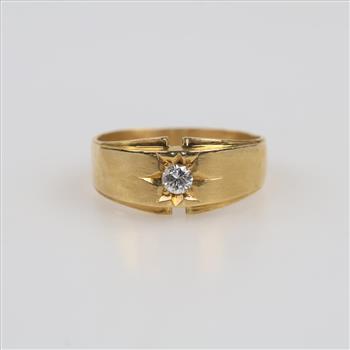 18kt Gold Diamond Ring