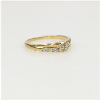 18kt Gold Diamond Ring