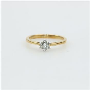 18kt Gold Diamond Ring
