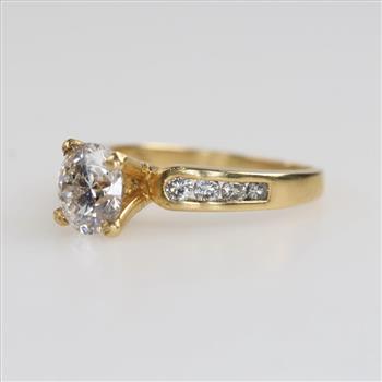 18kt Gold Diamond Ring