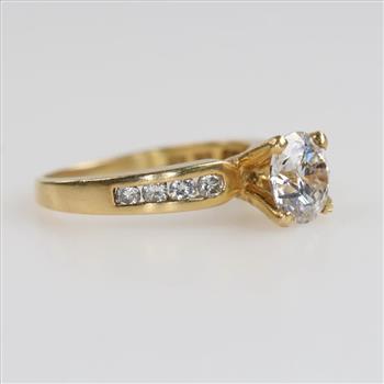 18kt Gold Diamond Ring