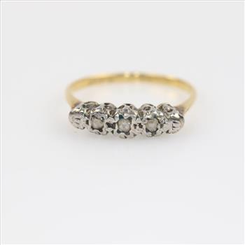 18kt Gold Diamond Ring