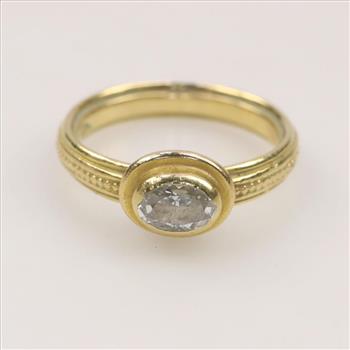 18kt Gold Diamond Ring