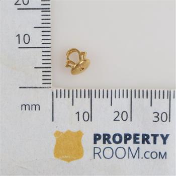 18kt Gold Earring Backing