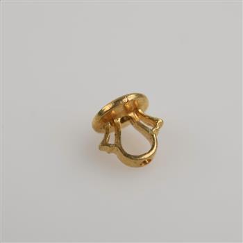 18kt Gold Earring Backing