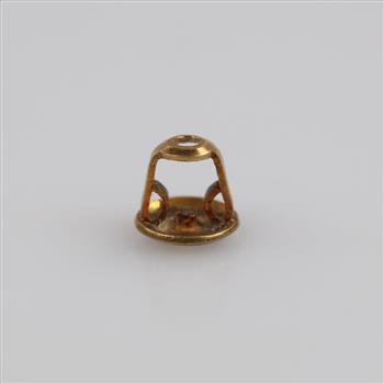18kt Gold Earring Backing