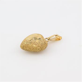 18kt Gold Heart Pendant