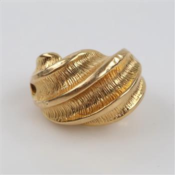 18kt Gold Hollow Cocktail Ring
