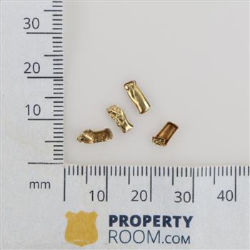 18kt Gold Jewelry, 4 Pieces