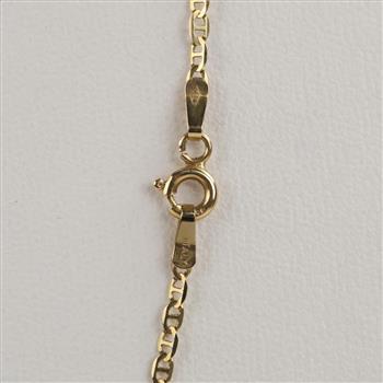 18kt Gold Mariner Chain Necklace