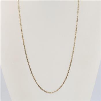18kt Gold Mariner Chain Necklace