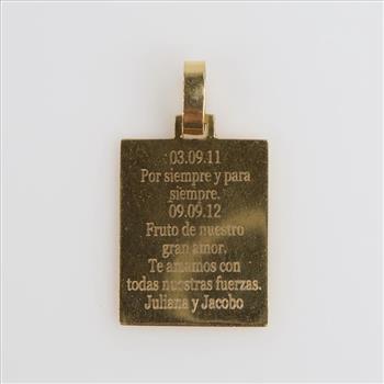 18kt Gold Pendant