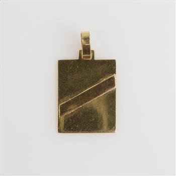 18kt Gold Pendant