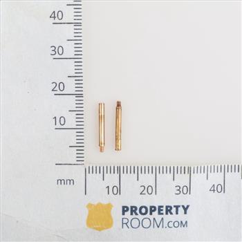 18kt Gold Pieces, 2 Pieces