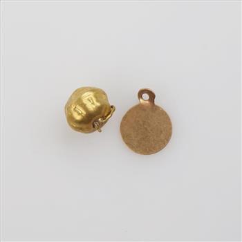 18kt Gold Pieces, 2 Pieces