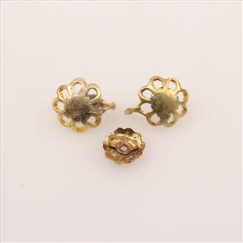 18kt Gold Pieces, 3 Pieces