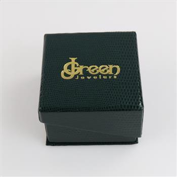 18kt Gold Pink Stone Diamond Accent Ring