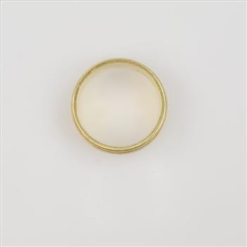 18kt Gold Platinum Band