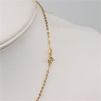 18kt Gold Rolo Link Chain