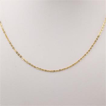 18kt Gold Rolo Link Chain