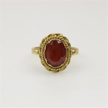 18kt Gold Ruby Ring