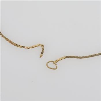 18kt Gold Serpentine Chain Necklace