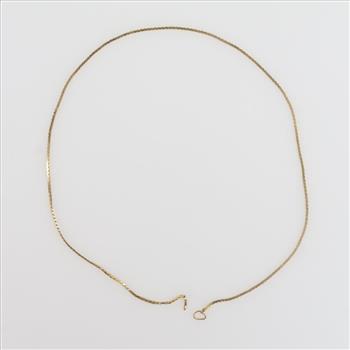 18kt Gold Serpentine Chain Necklace