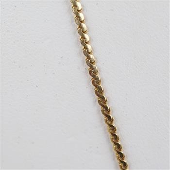 18kt Gold Serpentine Chain Necklace