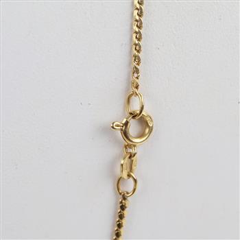 18kt Gold Serpentine Chain Necklace